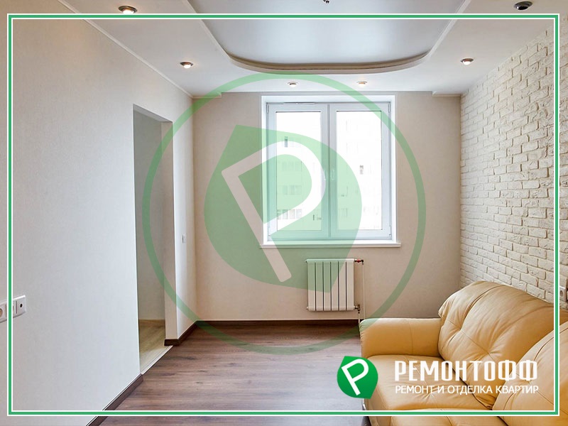 Ремонт квартиры 41 м2 фото в Самаре, монтаж конструкций, отделка потолка, полов, стен, монтаж натяжных потолков, дизайн фото